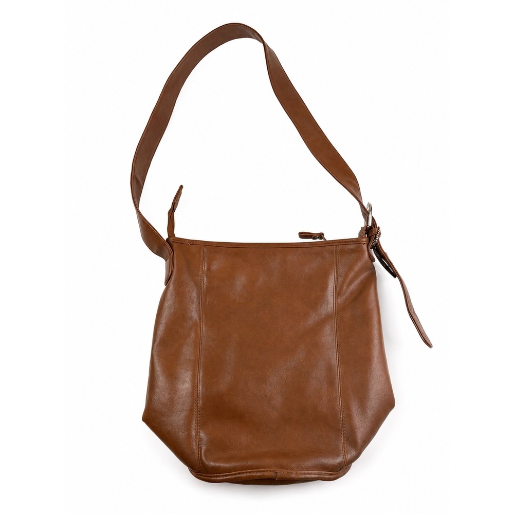Jackson Vintage Y2K Brown Leather Hobo Shoulder Bag Purse